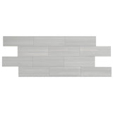 Giorbello Spazio Lazer Gray 4-in x 12-in Matte Porcelain Floor and Wall Tile (8-sq. ft/ Carton)