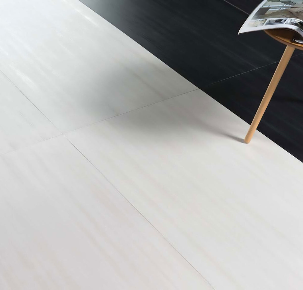 Giorbello Spazio Lazer Gray 4-in x 12-in Matte Porcelain Floor and Wall Tile (8-sq. ft/ Carton)