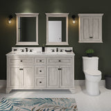 CRAFT + MAIN Ellery 24-in x 28-in x 8-in White Soft Close Bathroom Wall Cabinet
