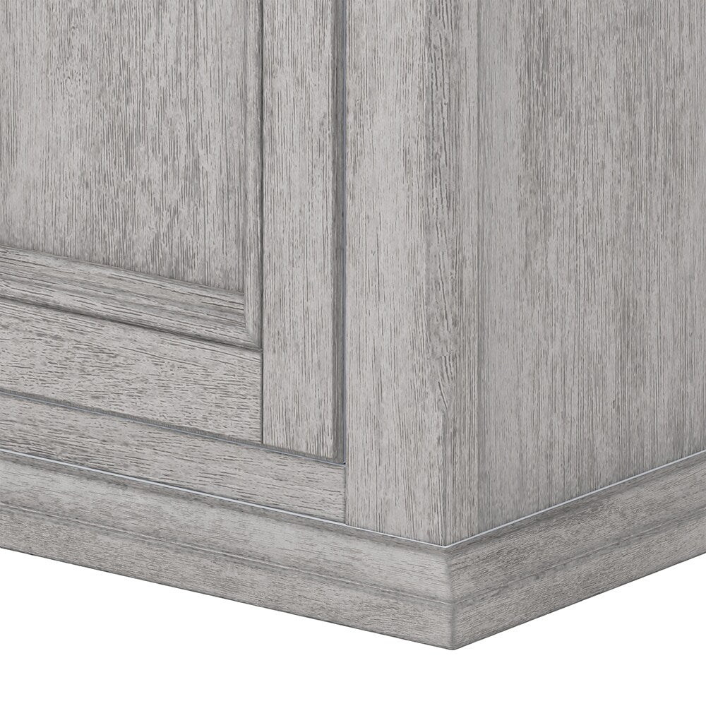 CRAFT + MAIN Ellery 24-in x 28-in x 8-in White Soft Close Bathroom Wall Cabinet