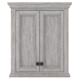 CRAFT + MAIN Ellery 24-in x 28-in x 8-in White Soft Close Bathroom Wall Cabinet