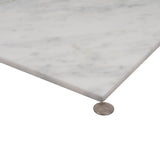 Apollo Tile (Sample) Wall White 4-in x 4-in Honed Marble Look Wall Tile