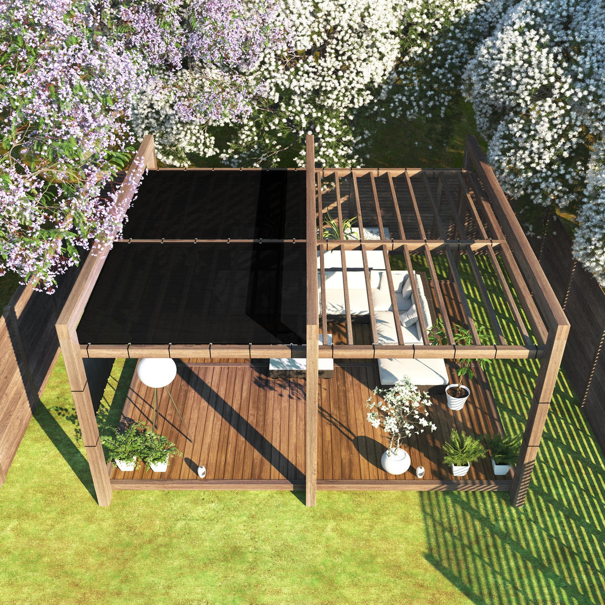 ColourTree 6-ft H Hdpe Chain Link Fence Screen
