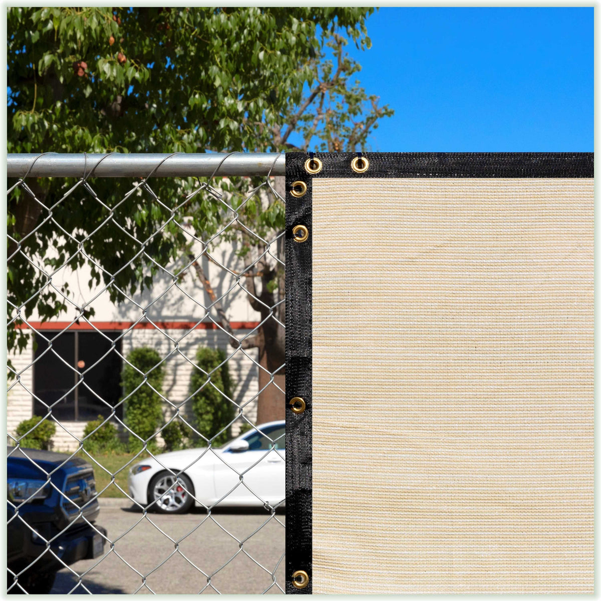 ColourTree 5-ft H Hdpe Chain Link Fence Screen