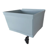 Cambridge Resources 23.5" Gray Wall Mount Utility Tub with Drain