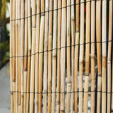 Backyard X-Scapes 4-ft x 8-ft Bamboo No Dig Fence Panel