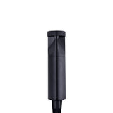 Portfolio 2-Watt Black Low-Voltage LED Path Light, 9-in H x 2.4-in W