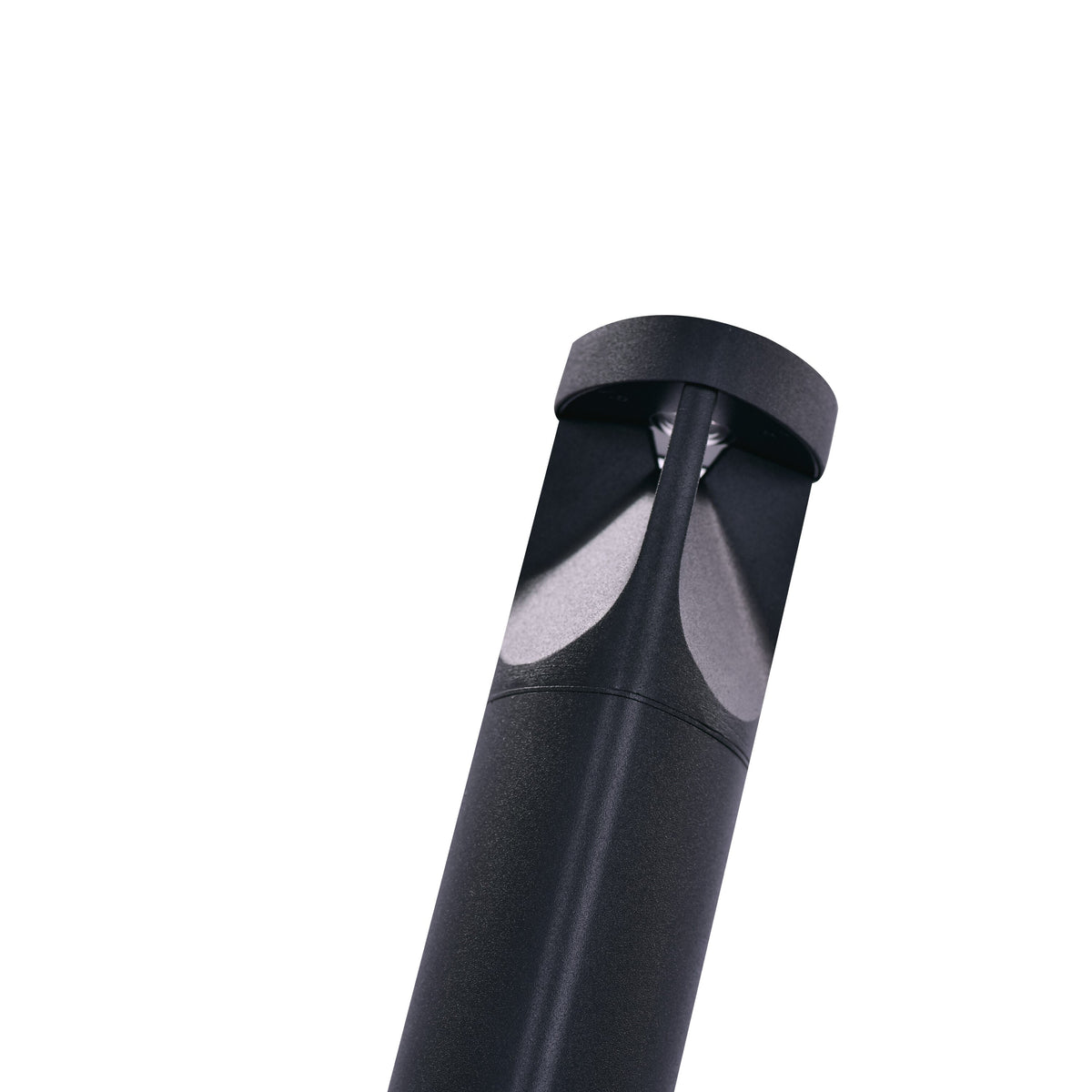 Portfolio 2-Watt Black Low-Voltage LED Path Light, 9-in H x 2.4-in W