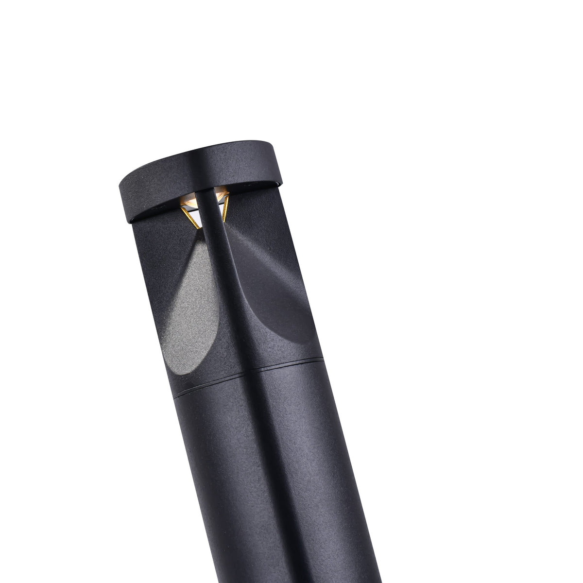 Portfolio 2-Watt Black Low-Voltage LED Path Light, 9-in H x 2.4-in W