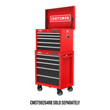 CRAFTSMAN 2000 Series 5-Drawer Steel Tool Chest, Red