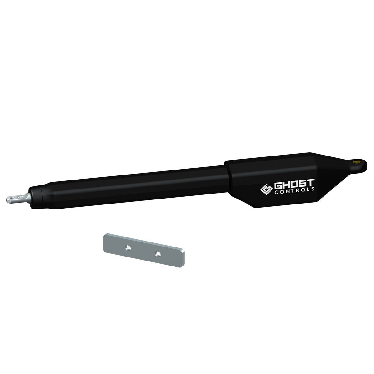 Ghost Controls 20-ft Single Swing Universal Battery Driveway Gate Opener Kit (Solar Compatible)