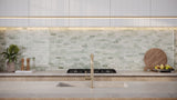 Satori Tereno Verde 12-in x 12-in Polished Natural Stone Mosaic Floor and Wall Tile (0.98-sq. ft/ Piece)
