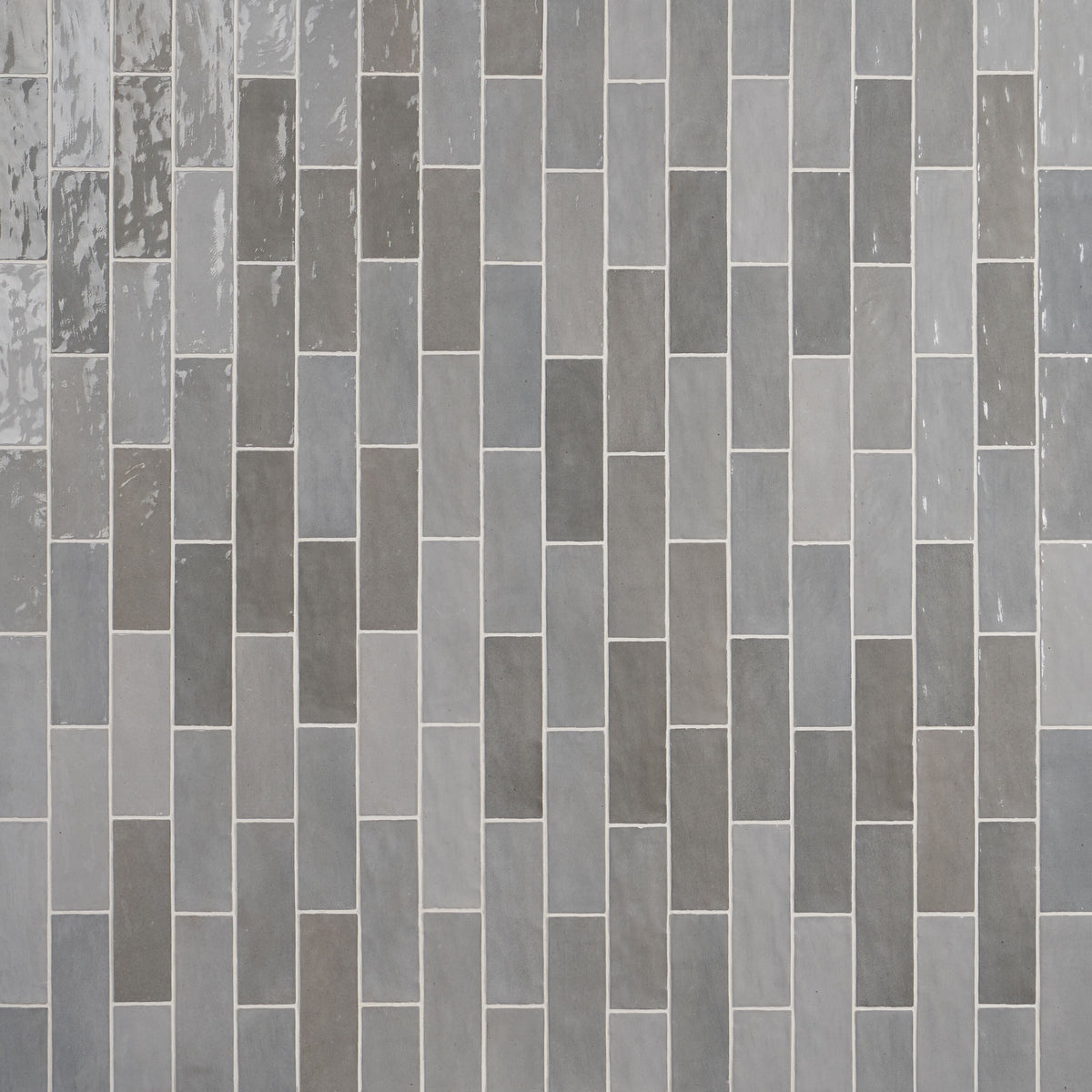 Artmore Tile Montego Gray 3-in x 8-in Glazed Ceramic Subway Wall Tile product image