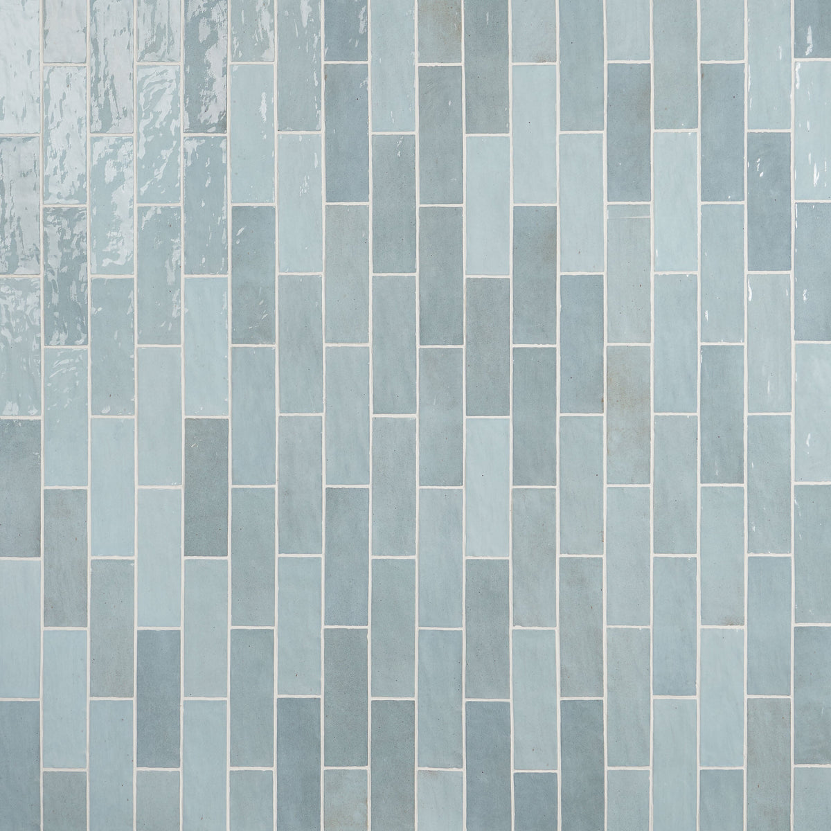 Artmore Tile Montego Sky 3-in x 8-in Glazed Ceramic Subway Wall Tile product image