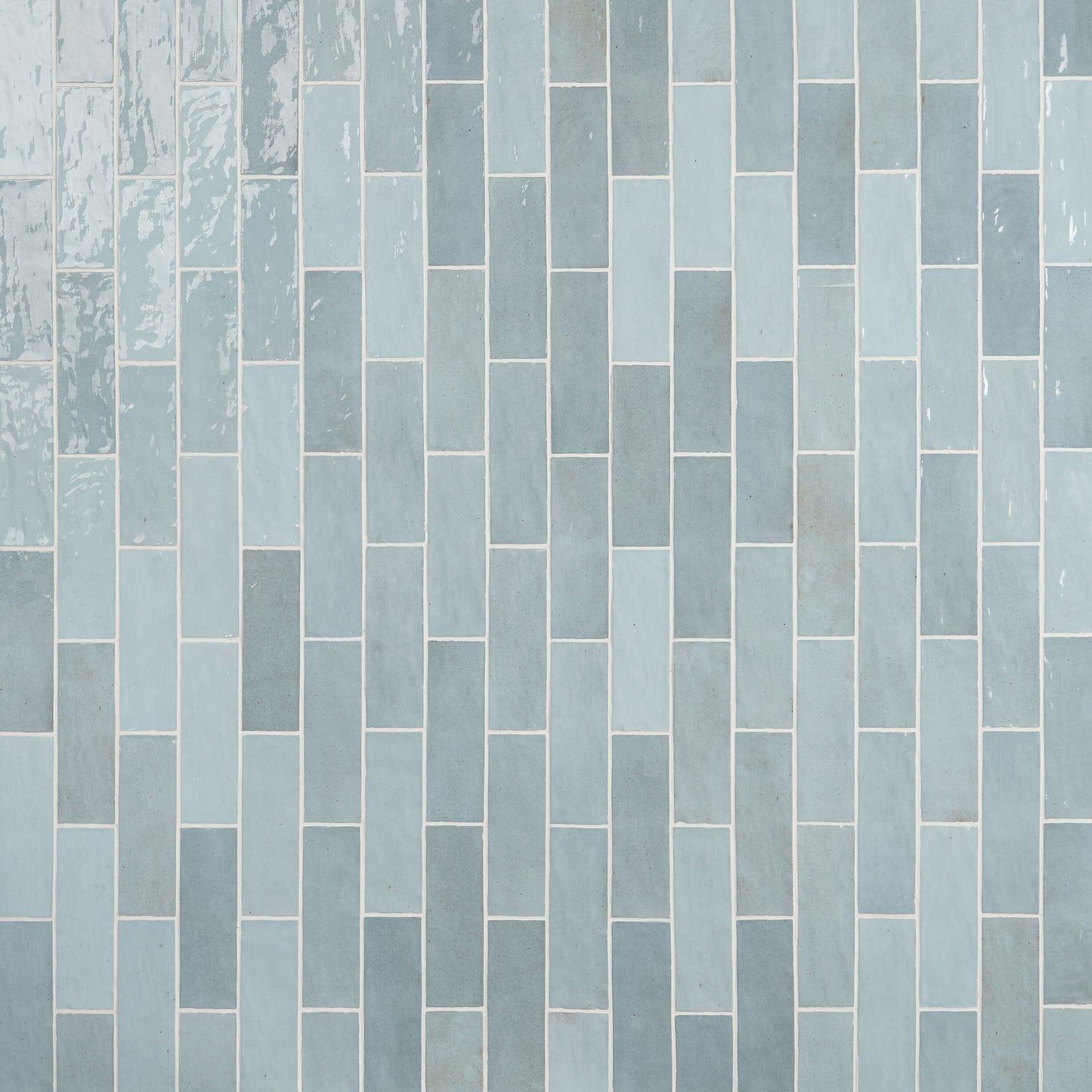 Artmore Tile Montego Sky 3-in x 8-in Glazed Ceramic Subway Wall Tile product image