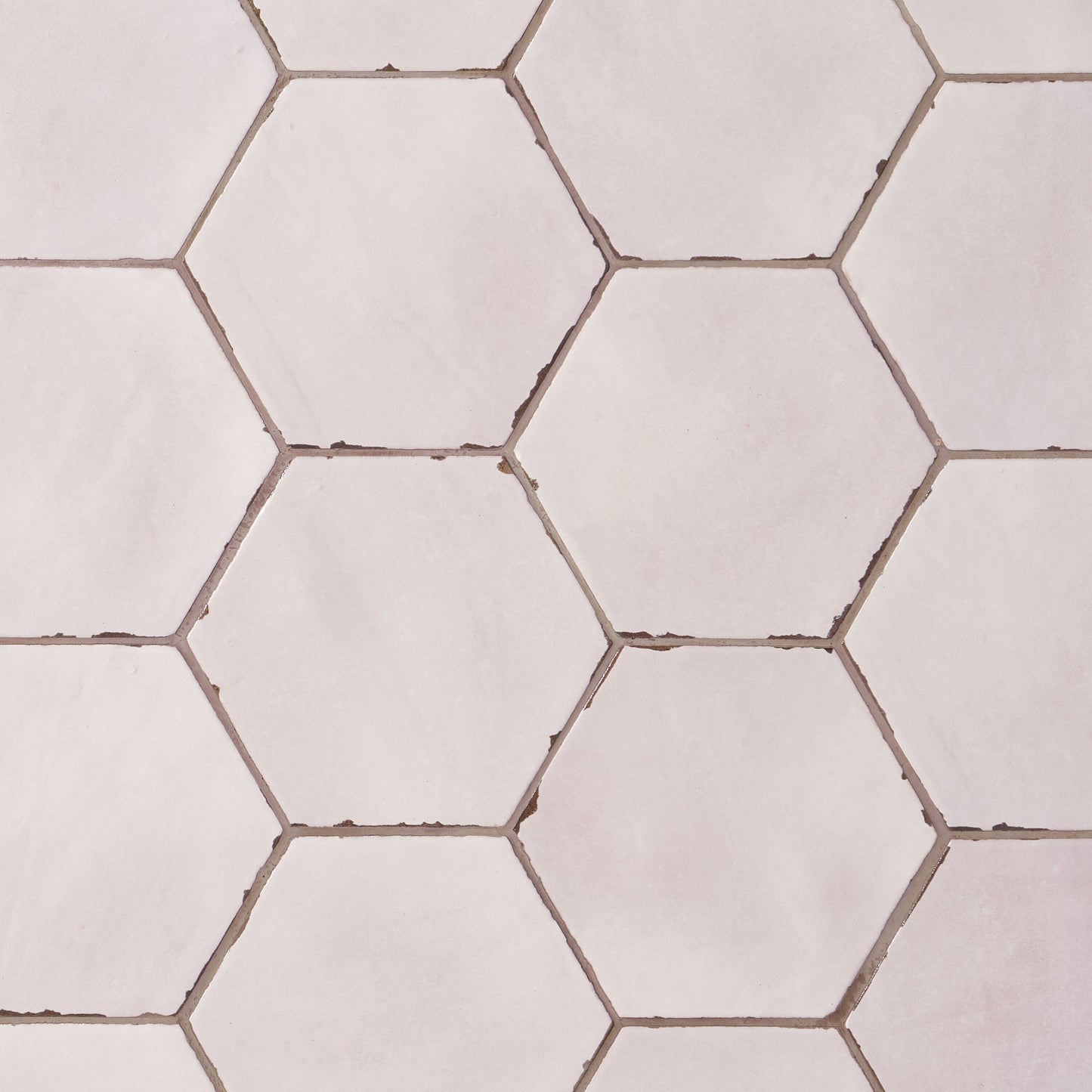 Artmore Tile Coastal Hex Rose Pink 6-in x 6-in Matte Porcelain Encaustic Hexagon Floor and Wall Tile product image