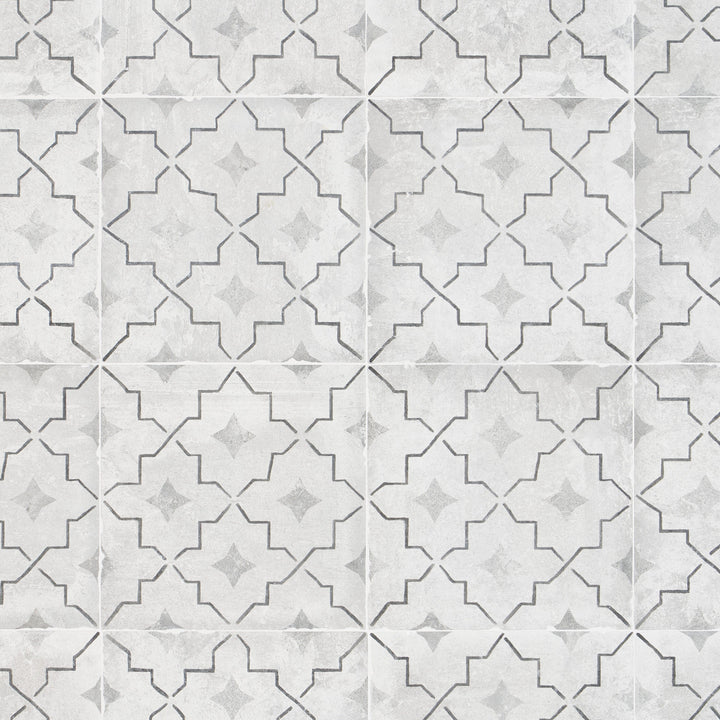 Artmore Tile Tiesto Como 8-in x 8-in Matte Porcelain Encaustic Floor and Wall Tile product image