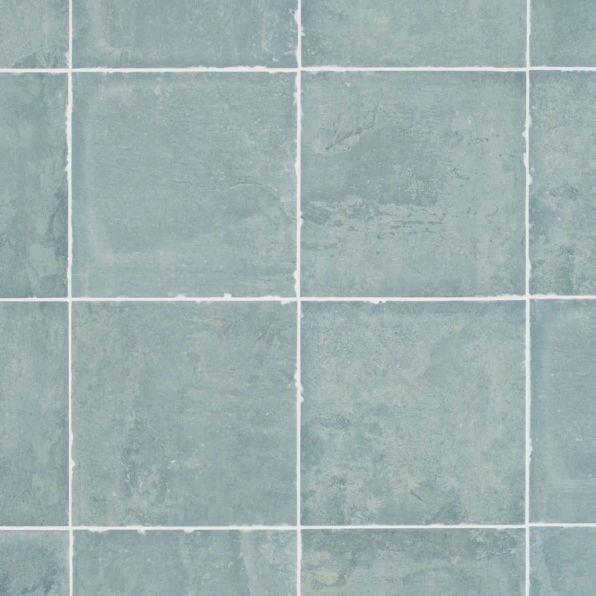 Artmore Tile Tiesto Green 8-in x 8-in Matte Porcelain Encaustic Floor and Wall Tile product image