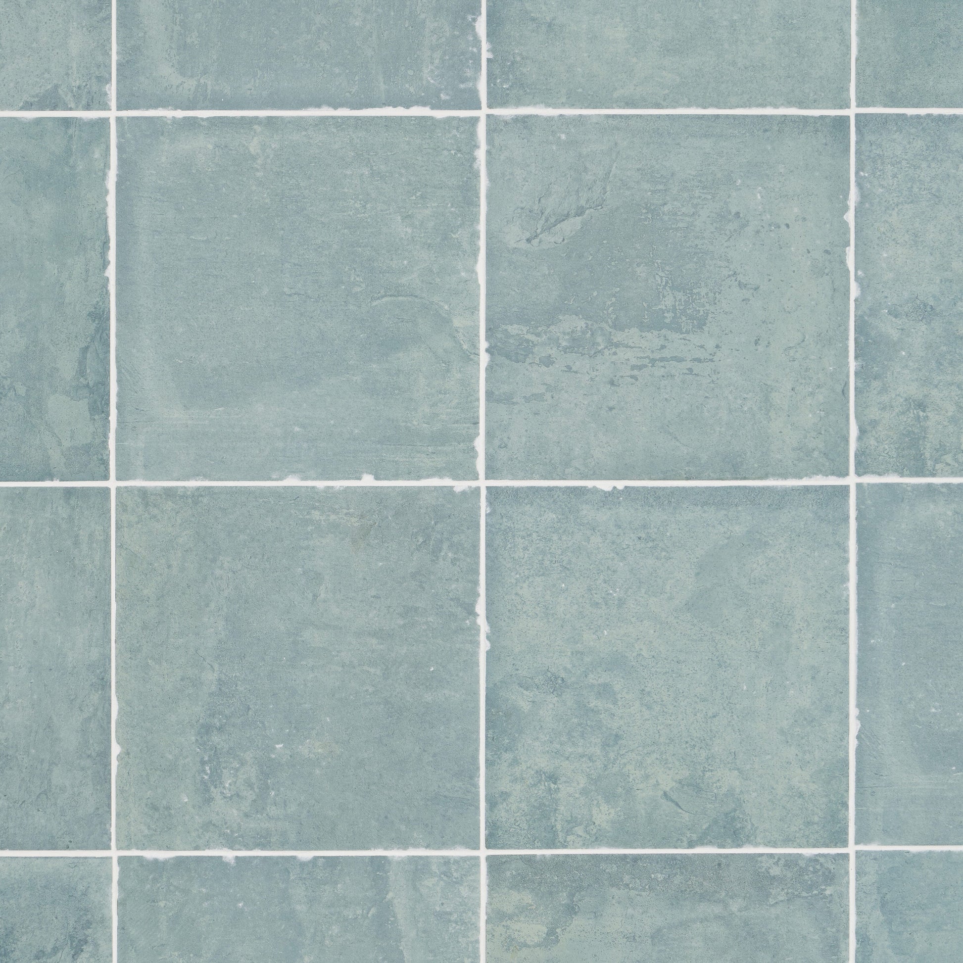 Artmore Tile Tiesto Green 8-in x 8-in Matte Porcelain Encaustic Floor and Wall Tile product image