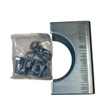 Ghost Controls Steel Post Adaptor for Driveway Gate Opener - Easy Installation on 4-in Round Steel Posts