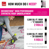 Owens Corning Deck Defense 42-in x 286-ft (1001-sq ft) Synthetic Roof Underlayment Roll