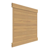Freedom Newbeck 6-ft H x 6-ft W Cypress Privacy Vinyl Fence Panel (Unassembled)