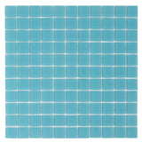 Apollo Tile (Sample) Floor and Wall Tile Cerulean Blue 4-in x 4-in Matte Glass Uniform Squares Mosaic Floor and Wall Tile