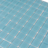 Apollo Tile (Sample) Floor and Wall Tile Cerulean Blue 4-in x 4-in Matte Glass Uniform Squares Mosaic Floor and Wall Tile