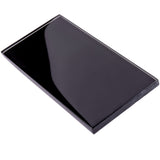 Apollo Tile (Sample) Wall Tile Black 3-in x 6-in Glossy Glass Brick Subway Wall Tile