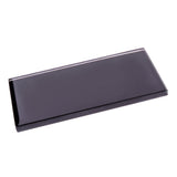 Apollo Tile (Sample) Wall Tile Black 3-in x 6-in Glossy Glass Brick Subway Wall Tile