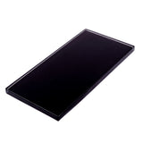 Apollo Tile (Sample) Wall Tile Black 3-in x 6-in Glossy Glass Brick Subway Wall Tile