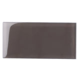 Apollo Tile (Sample) Wall Tile Dark Gray 3-in x 6-in Glossy Glass Subway Wall Tile
