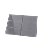 Apollo Tile (Sample) Wall Tile Ash Gray 3-in x 6-in Glossy Glass Subway Wall Tile