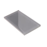 Apollo Tile (Sample) Wall Tile Ash Gray 3-in x 6-in Glossy Glass Subway Wall Tile