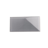 Apollo Tile (Sample) Wall Tile Ash Gray 3-in x 6-in Glossy Glass Subway Wall Tile