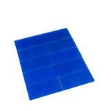 Apollo Tile (Sample) Wall Tile Royal Blue 3-in x 6-in Matte Glass Brick Subway Wall Tile