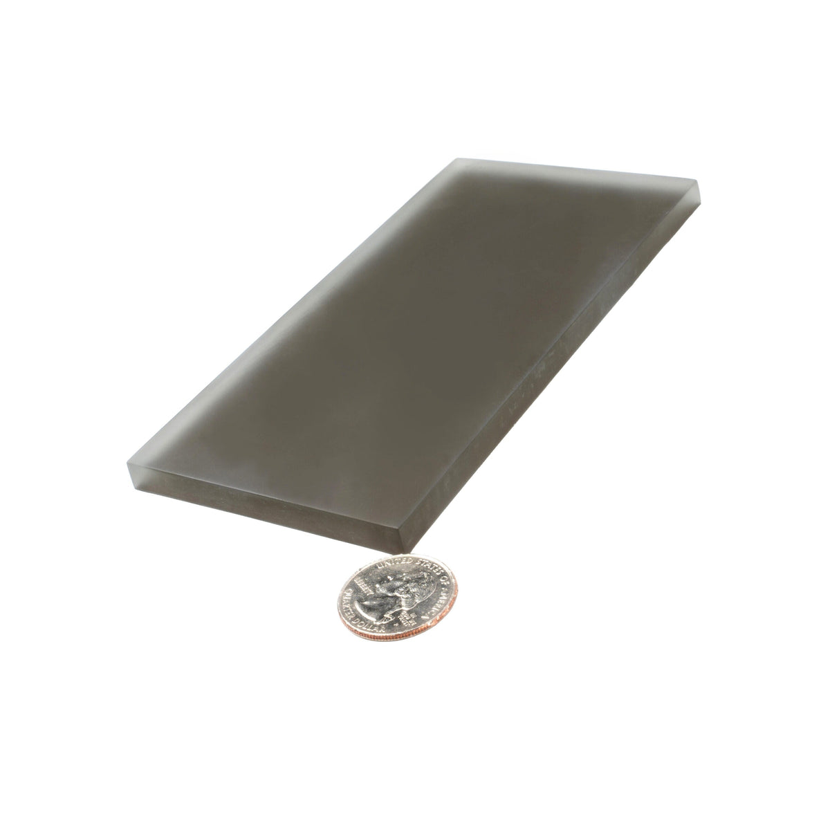 Apollo Tile Colorway Dark Gray 3-in x 6-in Matte Glass Brick Subway Wall Tile (5-sq. ft/ Carton)