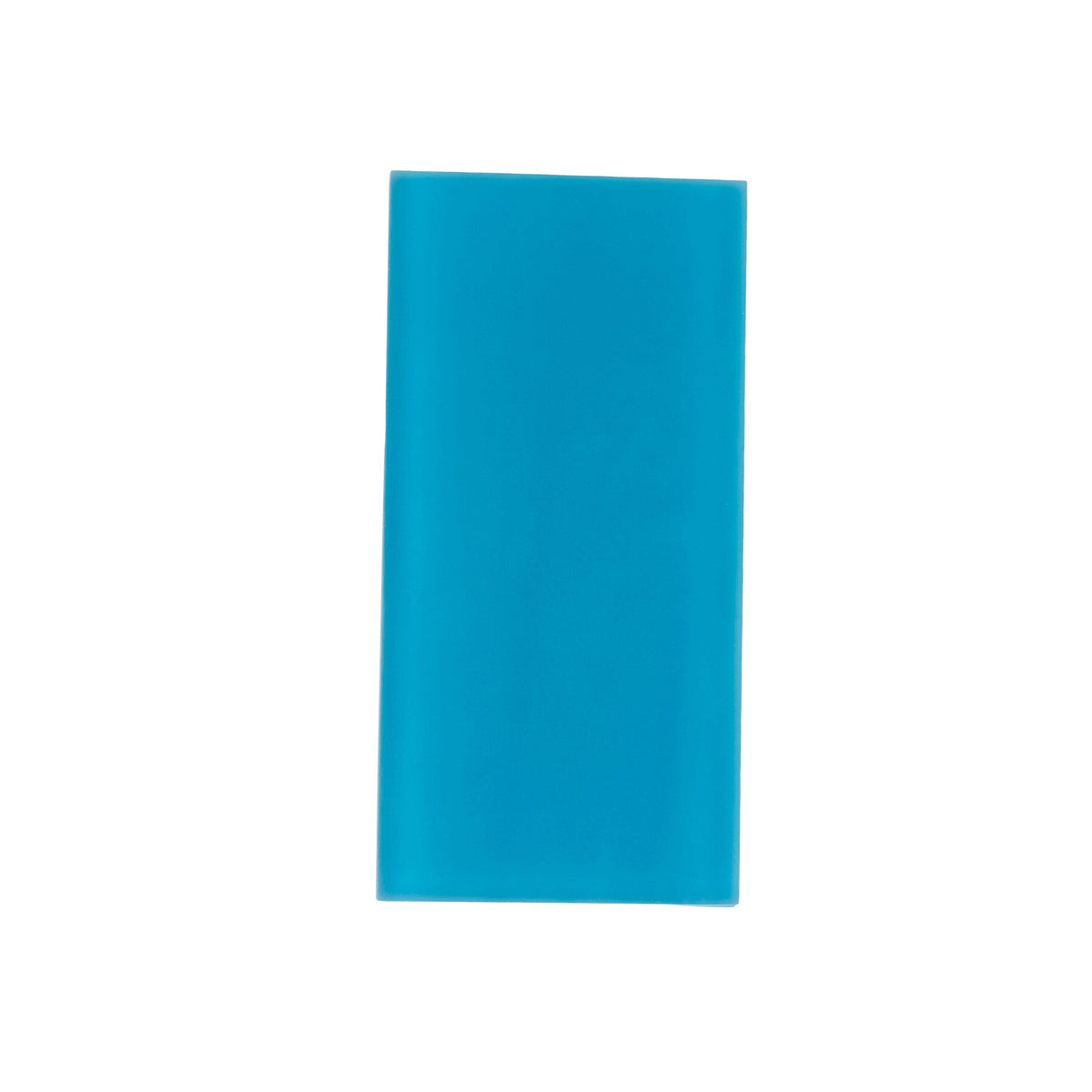 Apollo Tile (Sample) Wall Tile Blue 3-in x 6-in Matte Glass Subway Wall Tile
