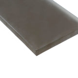 Apollo Tile (Sample) Wall Tile Dark Gray 3-in x 6-in Matte Glass Subway Wall Tile