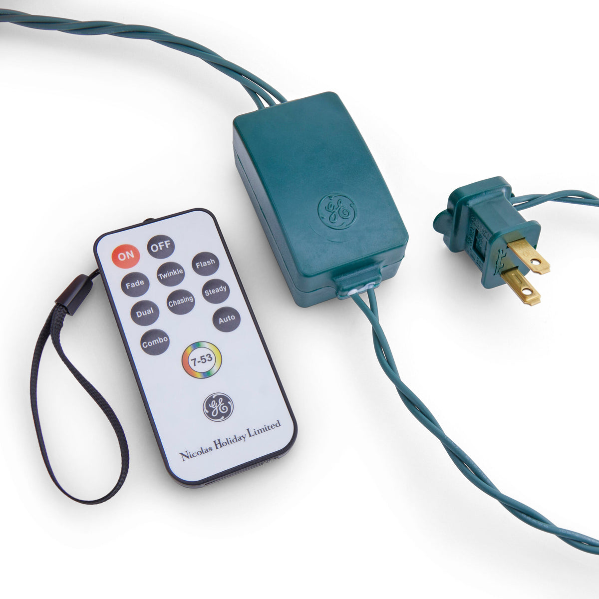 GE Color Effects 25-Count 24-ft Multi-Function Color Changing LED Plug-In Christmas String Lights