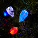 GE Color Effects 50-Count 32.6-ft Multi-Function Color-Changing LED Plug-In Christmas String Lights
