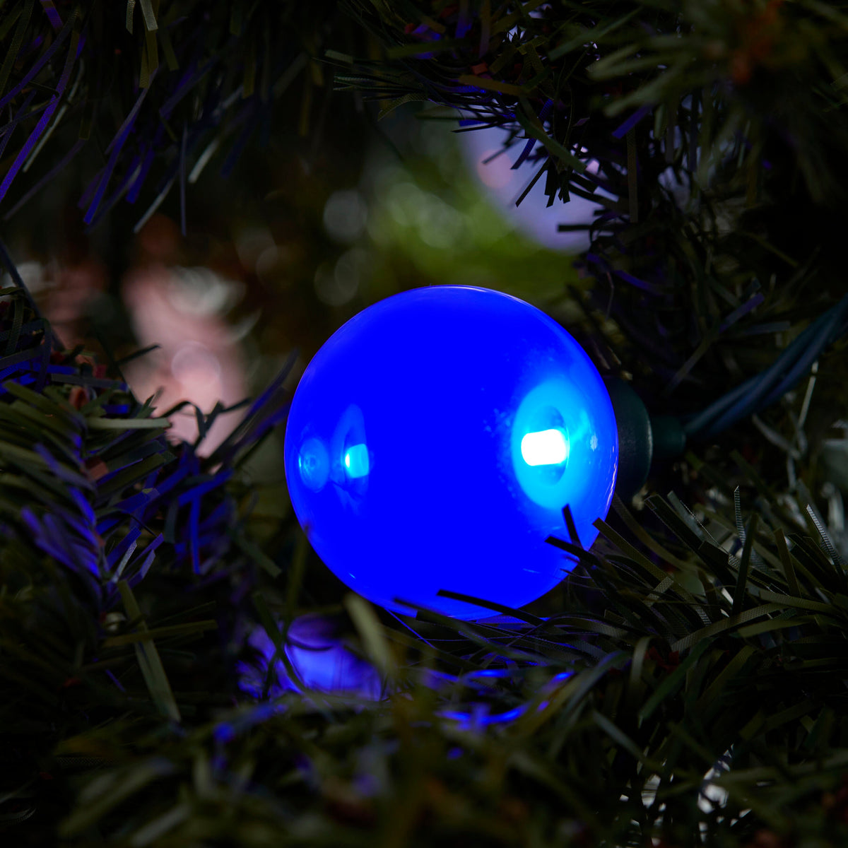 GE Color Effects 25-Count 24-ft Multi-Function Color Changing LED Plug-In Christmas String Lights