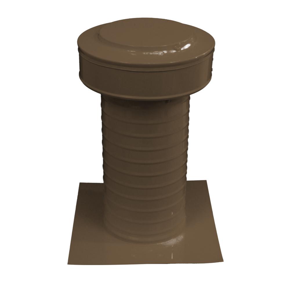 12 in. Dia Keepa Vent an Aluminum Roof Vent for Flat Roofs - Super Arbor
