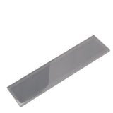 Apollo Tile (Sample) Wall Tile Ash Gray 3-in x 12-in Glossy Glass Subway Wall Tile
