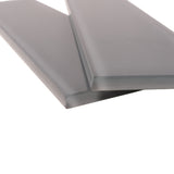 Apollo Tile (Sample) Wall Tile Ash Gray 3-in x 12-in Glossy Glass Subway Wall Tile