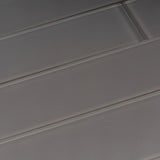 Apollo Tile (Sample) Wall Tile Dark Gray 3-in x 12-in Glossy Glass Subway Wall Tile
