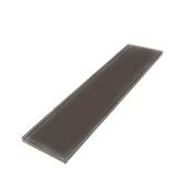 Apollo Tile (Sample) Wall Tile Dark Gray 3-in x 12-in Glossy Glass Subway Wall Tile