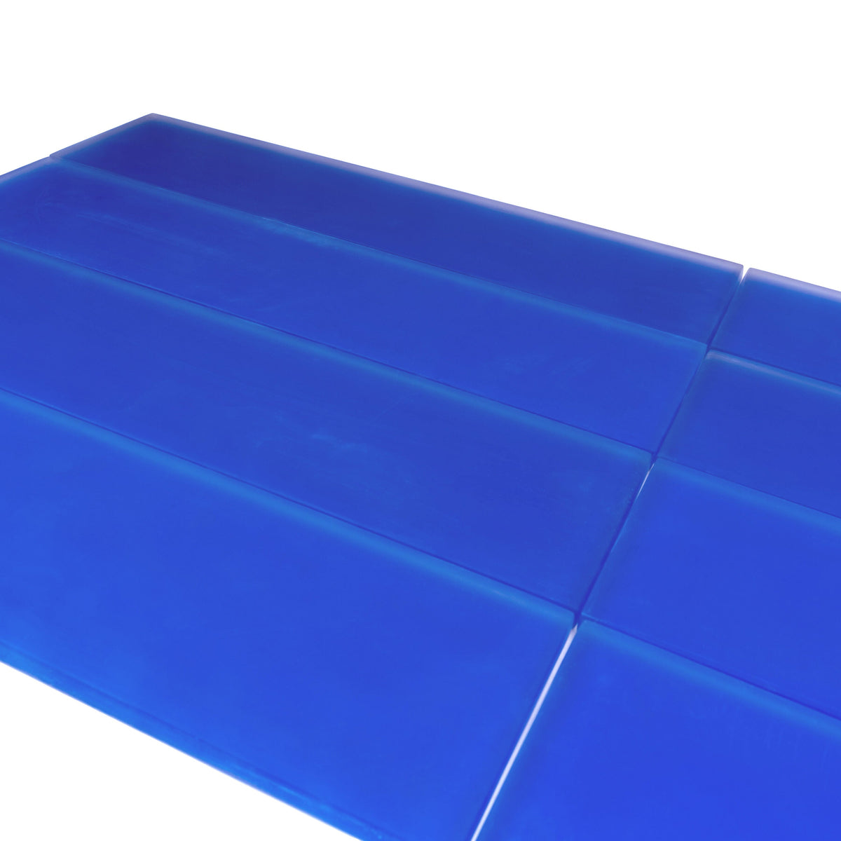Apollo Tile (Sample) Wall Tile Royal Blue 4-in x 6-in Matte Glass Subway Wall Tile