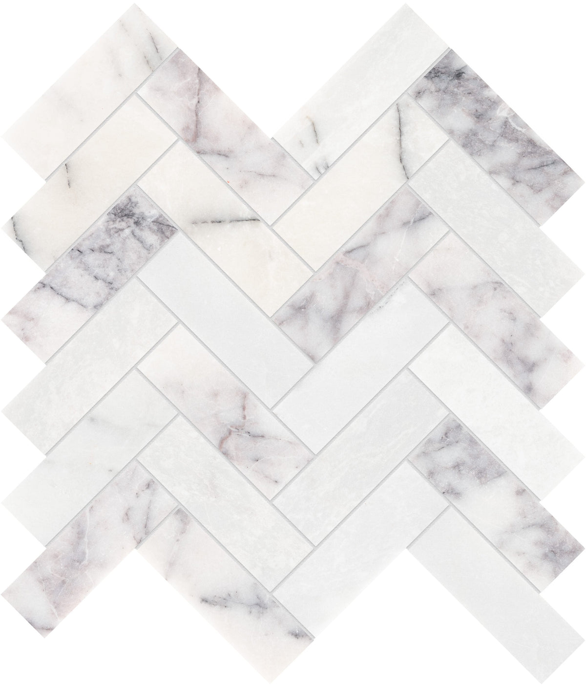 Satori Lilac Intrica 11-in x 11-in Honed Natural Stone Mosaic Floor and Wall Tile (0.893-sq. ft/ Piece)