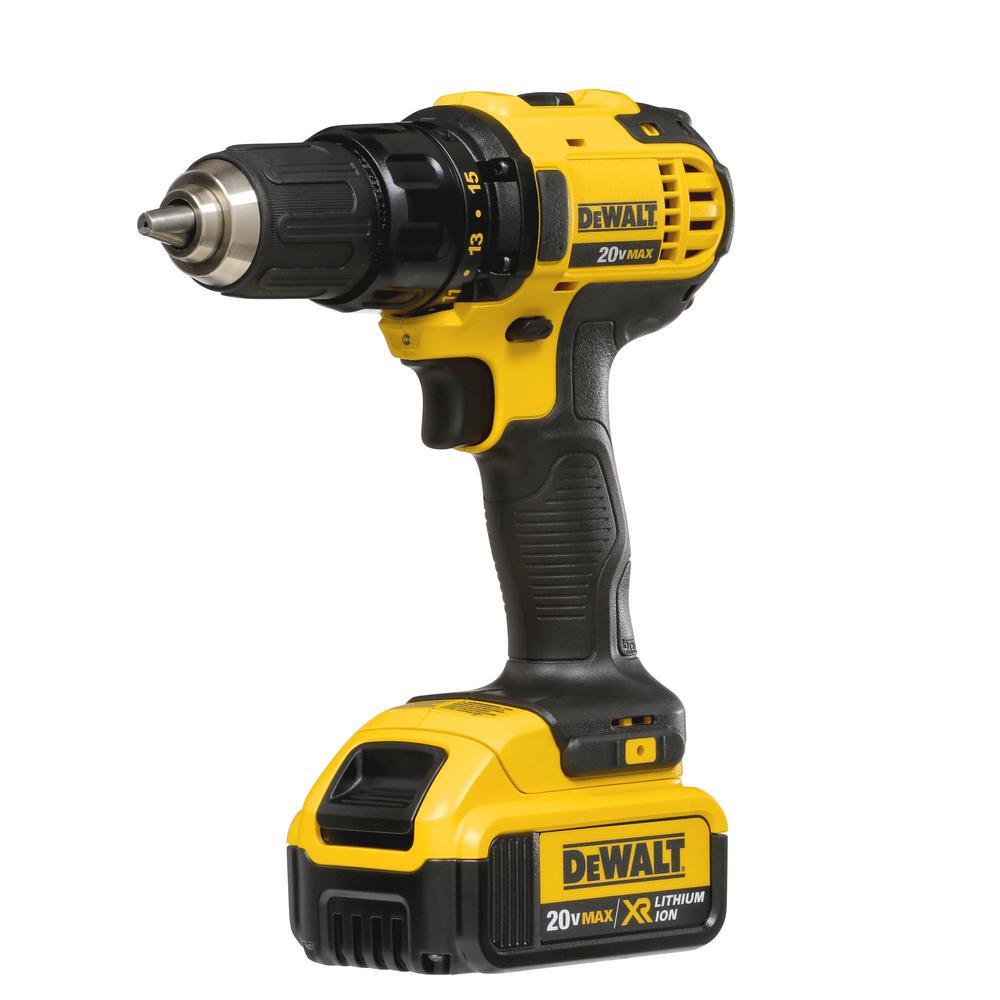 20-Volt MAX Lithium-Ion Cordless Combo Kit (5-Tool) with 2Ah and 4Ah Batteries and Tool Bag - Super Arbor